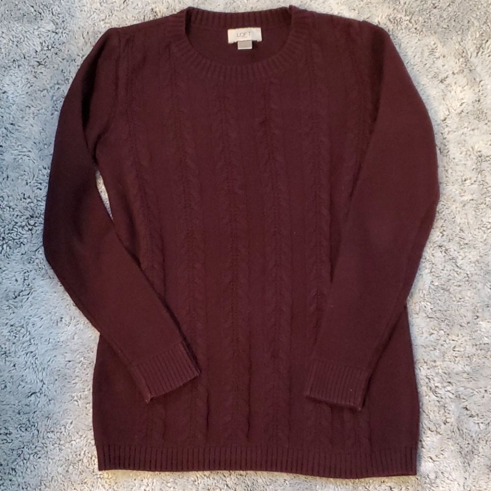 Loft Cable Knit Sweater